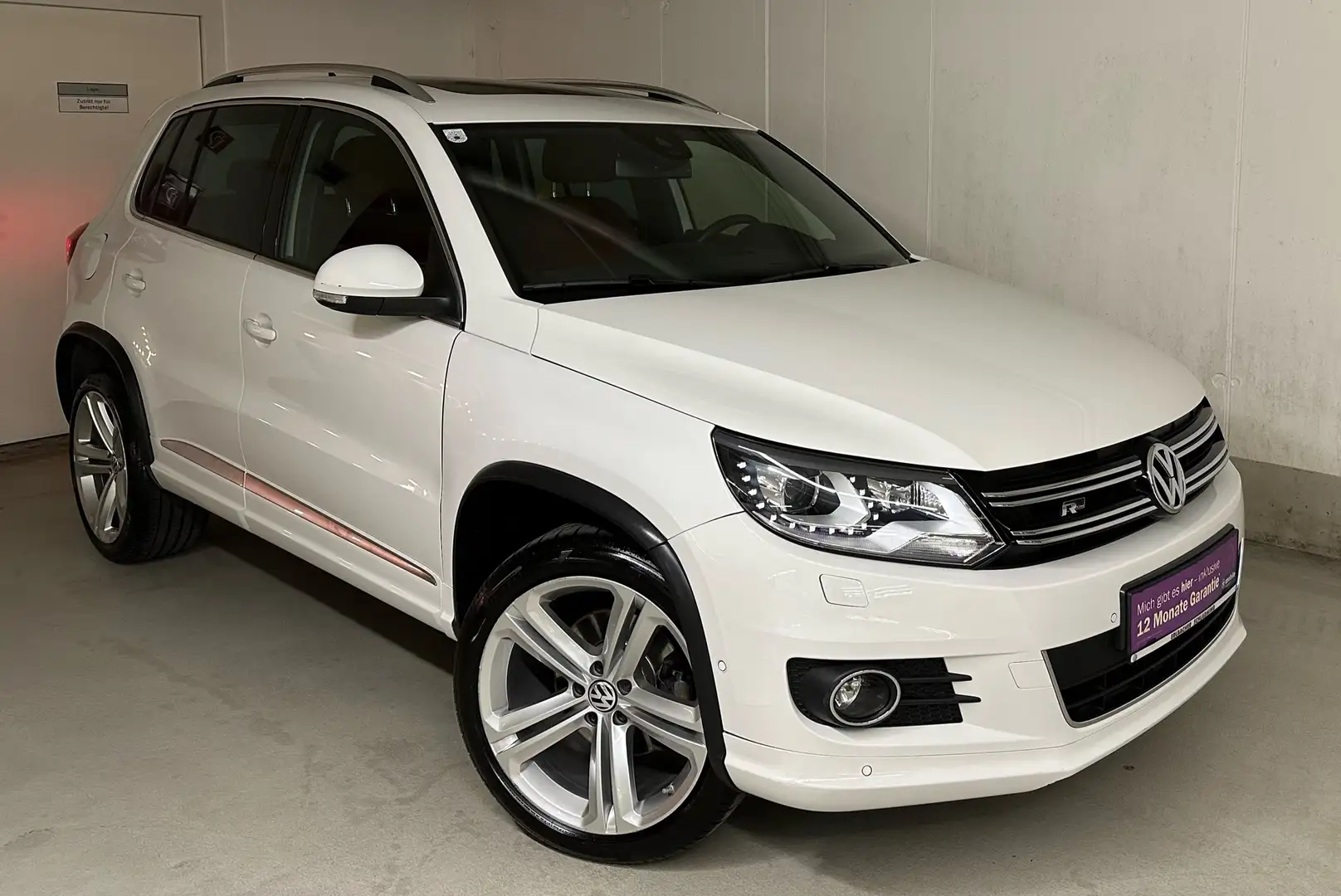 Volkswagen Tiguan Allrad/Sport/R-Line/Exklusiv 12 Monate Garantie! Weiß - 1