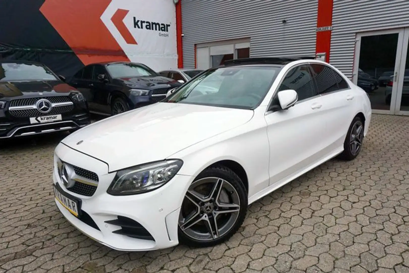 Mercedes-Benz C 300 D 9G 4Matic AMG Panorama/360°/MULTIBEAM Blanc - 1