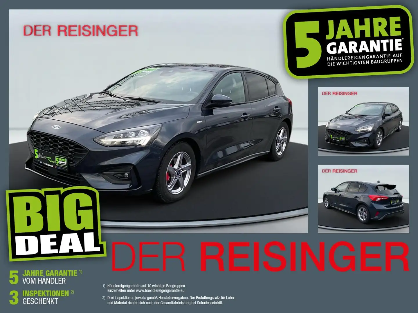 Ford Focus ST-Line X Blau - 1