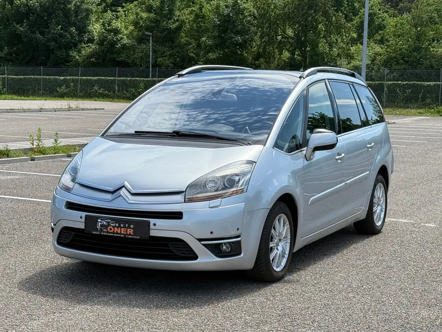 Citroen Grand C4 Picasso Exclusive Leder Automatik Pano Szary - 2