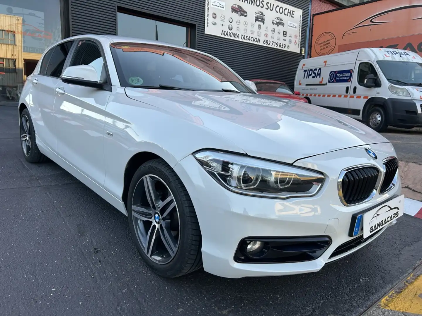 BMW 116 116d Blanco - 2