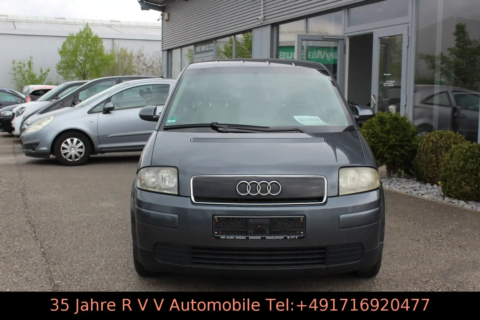 Audi A2 1.6 FSI, Klima, Einparkhilfe, TÜV neu Grau - 2