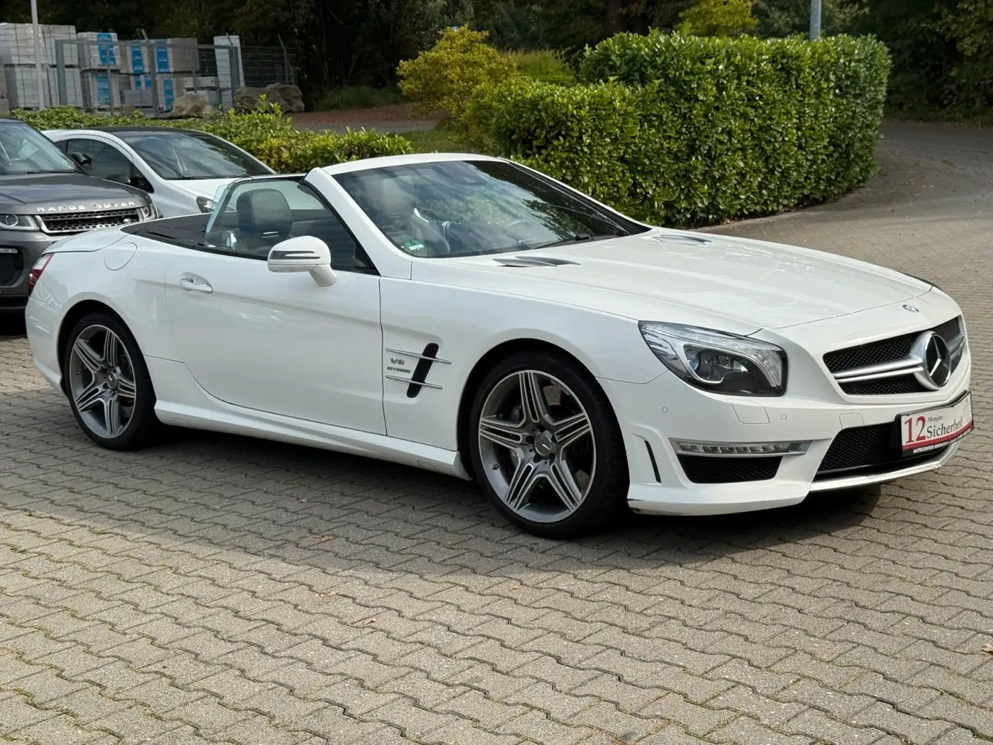 Mercedes-Benz SL 63 AMG Roadster Garantie* Dr. Fahrzeug* Blanc - 1