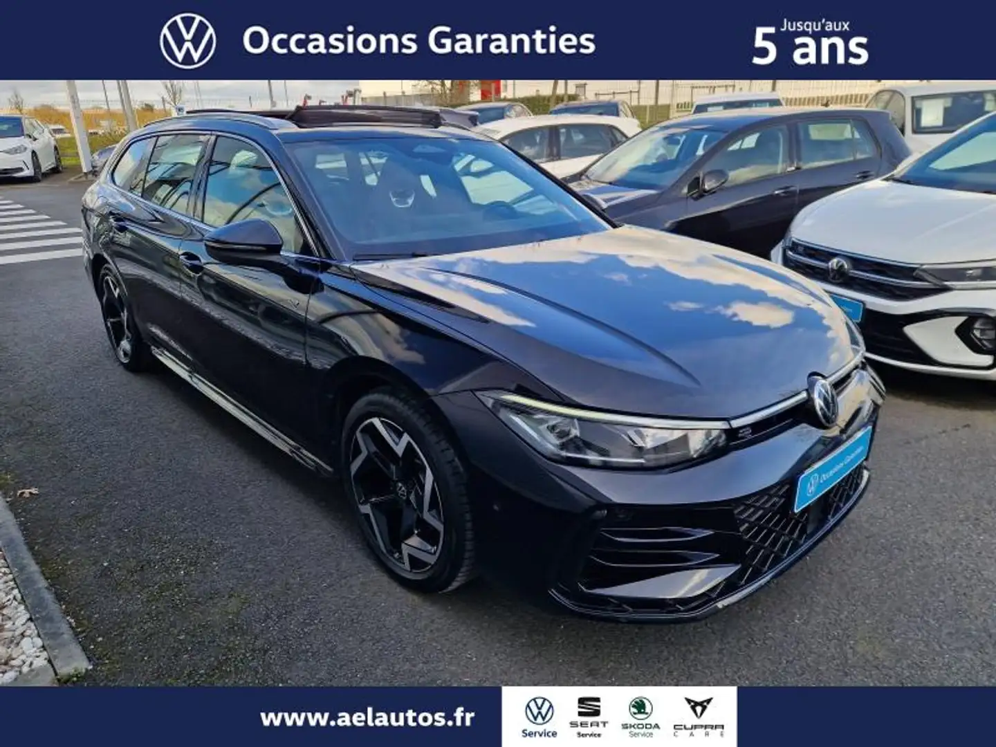 Volkswagen Passat 1.5 eTSI 150ch R-Line DSG7 Noir - 2