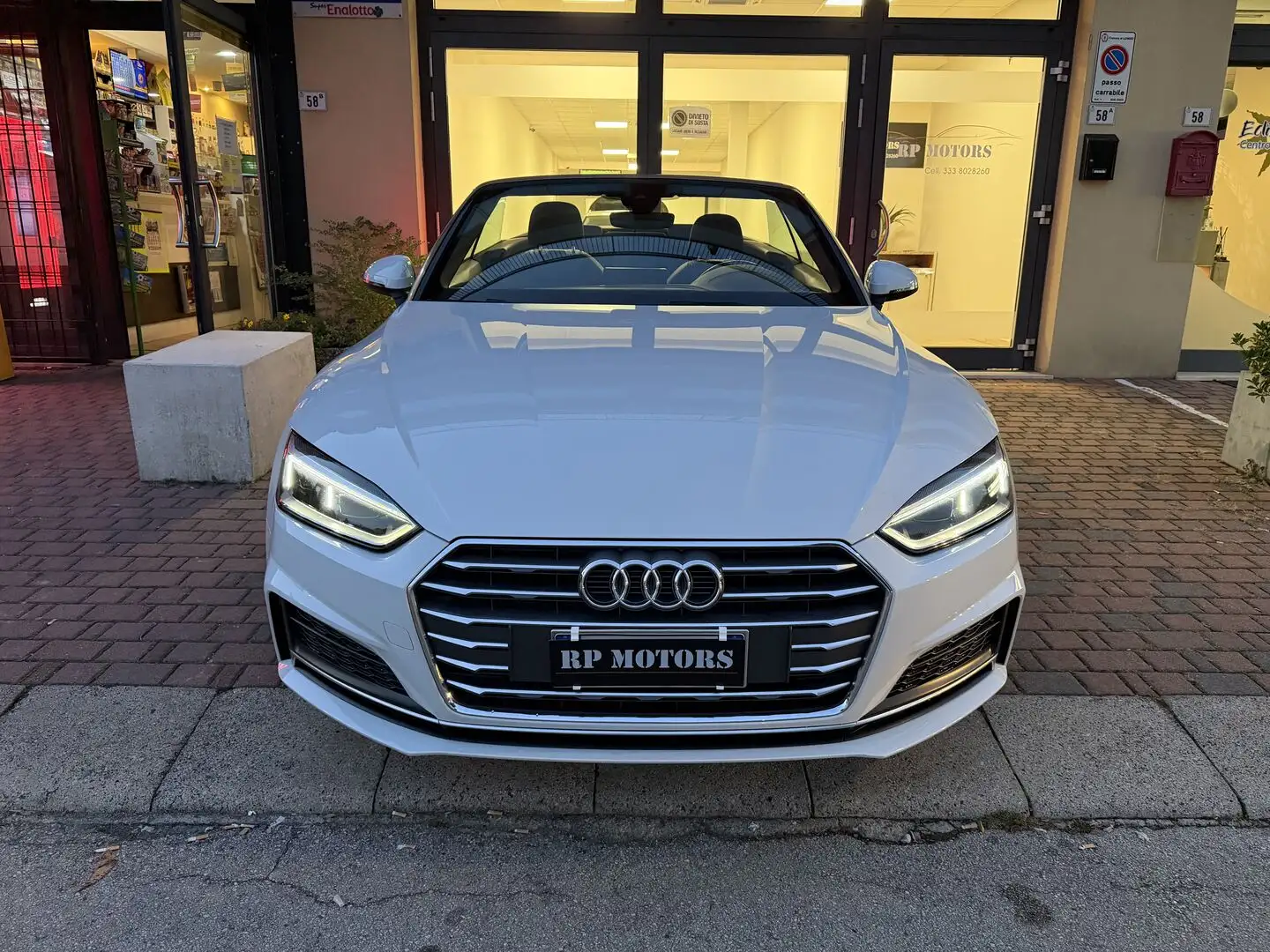 Audi A5 A5 cabrio 2.0 tdi S-line Edition 190cv s-tronic Bianco - 2