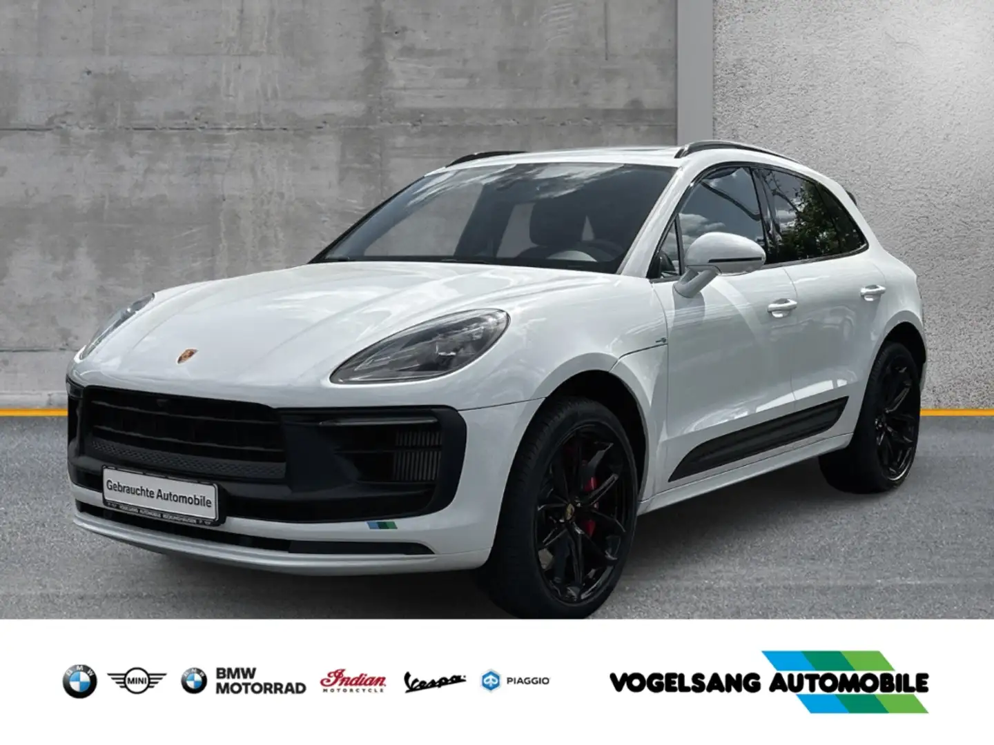 Porsche Macan GTS Luftfederung Surround View AHK BOSE Wit - 1