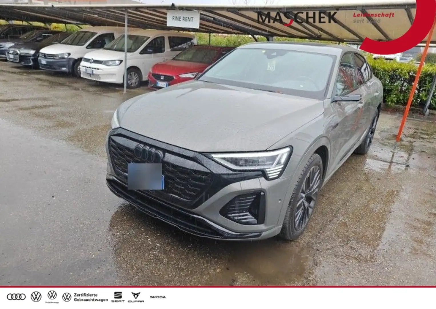 Audi Q8 e-tron Sportback  S line Pano Memory 360° Keyless Matrix Grau - 1