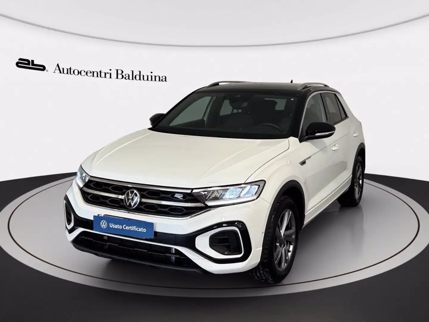 Volkswagen T-Roc 1.5 tsi r-line Weiß - 1