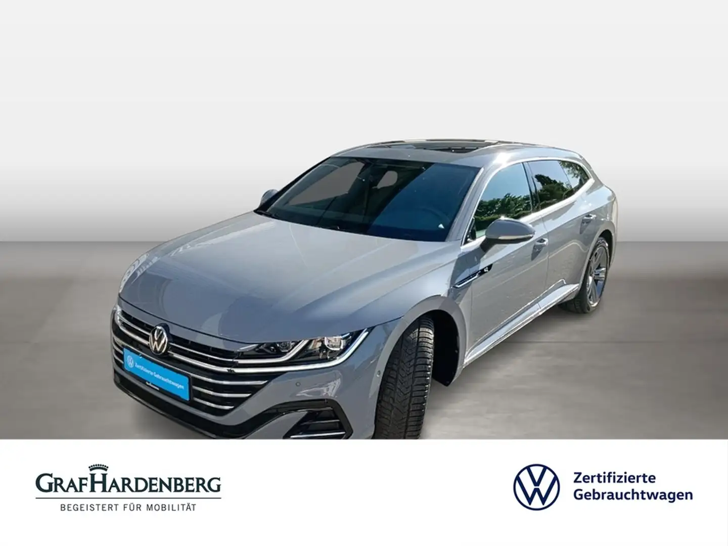 Volkswagen Arteon ShootingBrake R-Line TDI DSG AHK Pano DCC Grau - 1