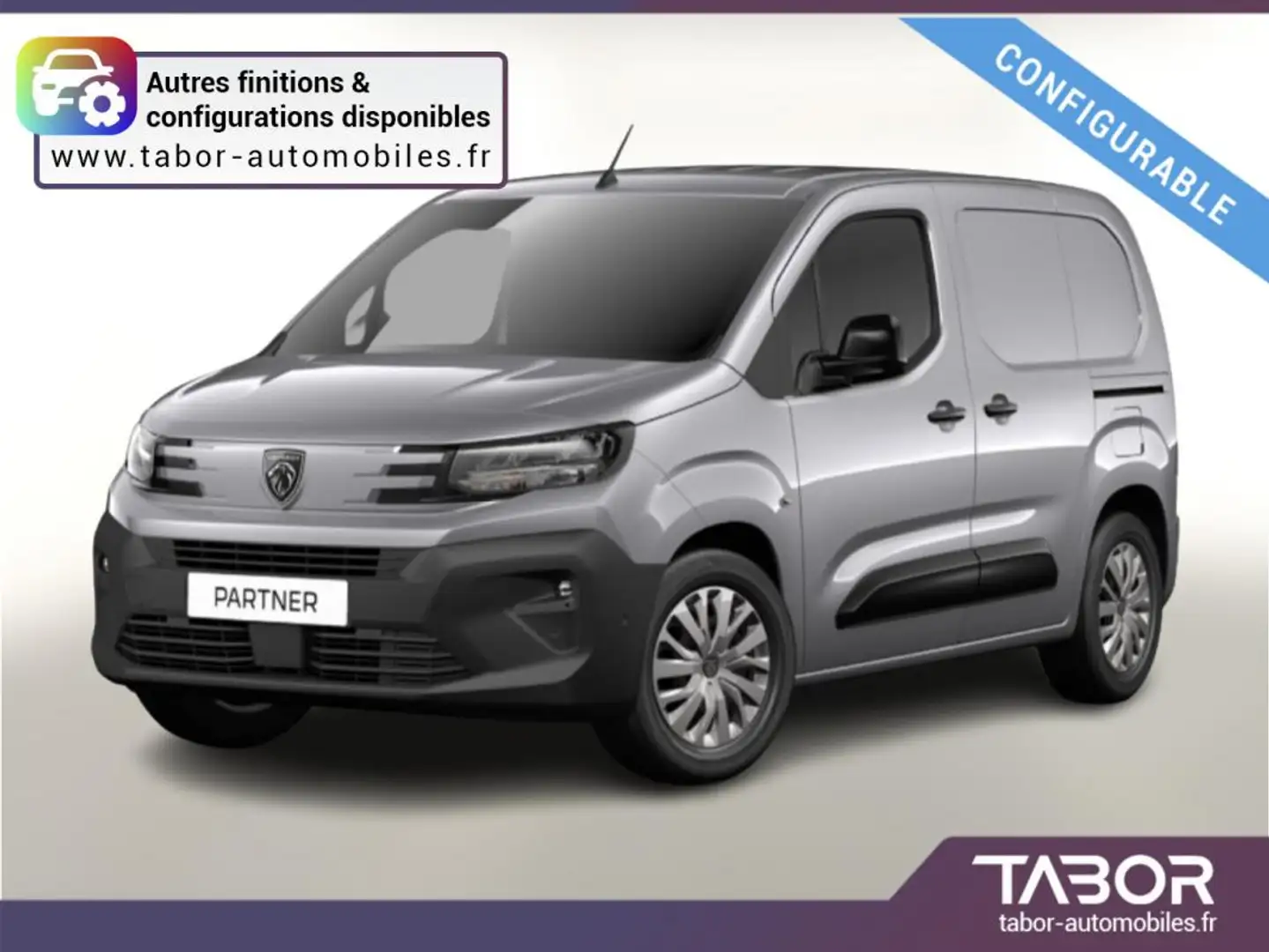 Peugeot Partner 1.5 BlueHDi 100 L1 régulateur Blanc - 1