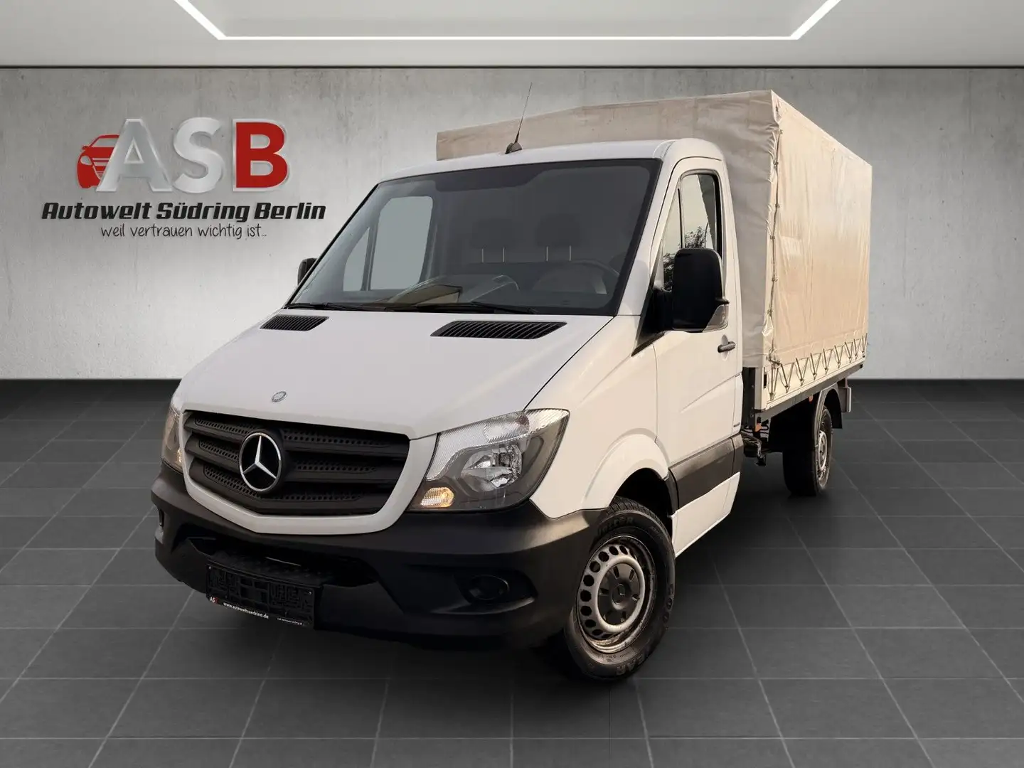 Mercedes-Benz Sprinter II Pritsche 213 CDI*2.Hand*Klima* Blanc - 1