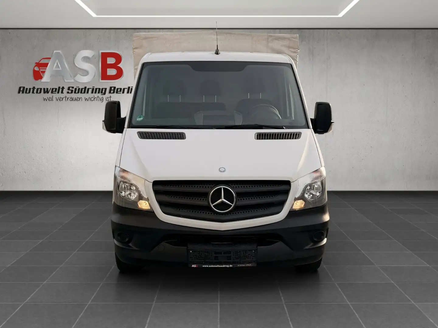 Mercedes-Benz Sprinter II Pritsche 213 CDI*2.Hand*Klima* Blanc - 2