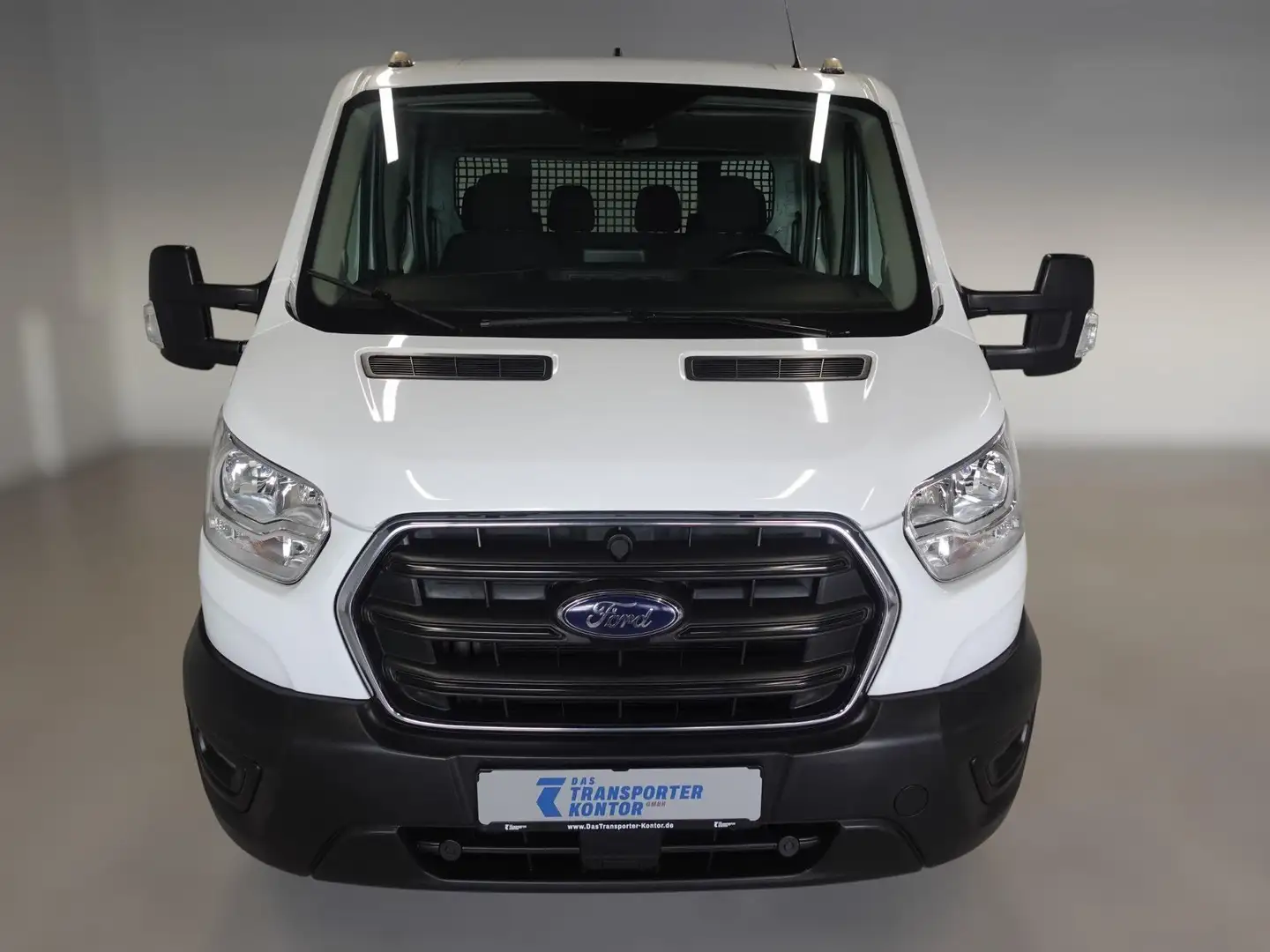 Ford Transit 2.0 TDCI 4x4 350 L3 DOKA Pritsche Standhzg Klima Blanc - 2