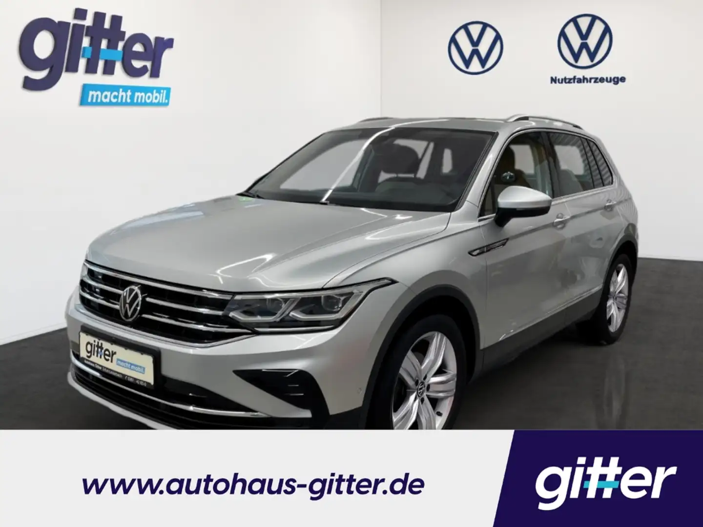 Volkswagen Tiguan 1.5 TSI ELEGANCE MATRIX DCC PANNO HEAD UP 19'' Argent - 1