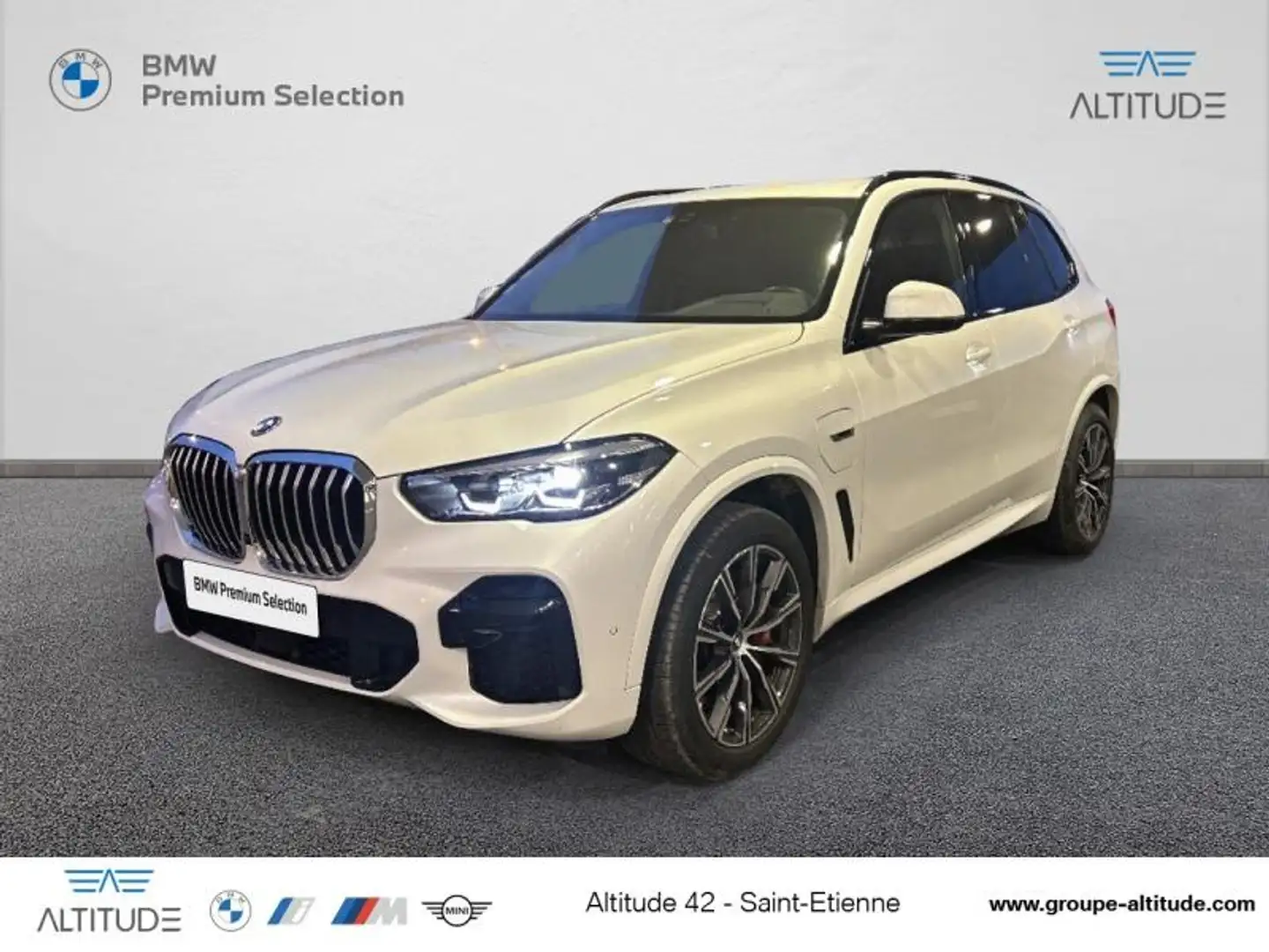 BMW X5 xDrive45e 394ch M Sport 17cv Blanc - 1