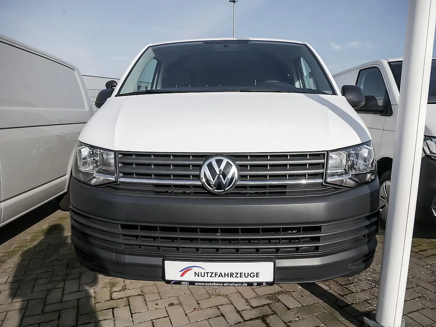 Volkswagen T6 Kasten 2.0 TDI KLIMA PDC SITZHEIZUNG Weiß - 2