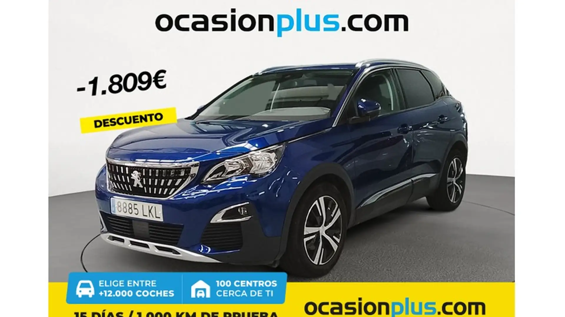 Peugeot 3008 1.6 BlueHDi Allure EAT6 120 Azul - 1