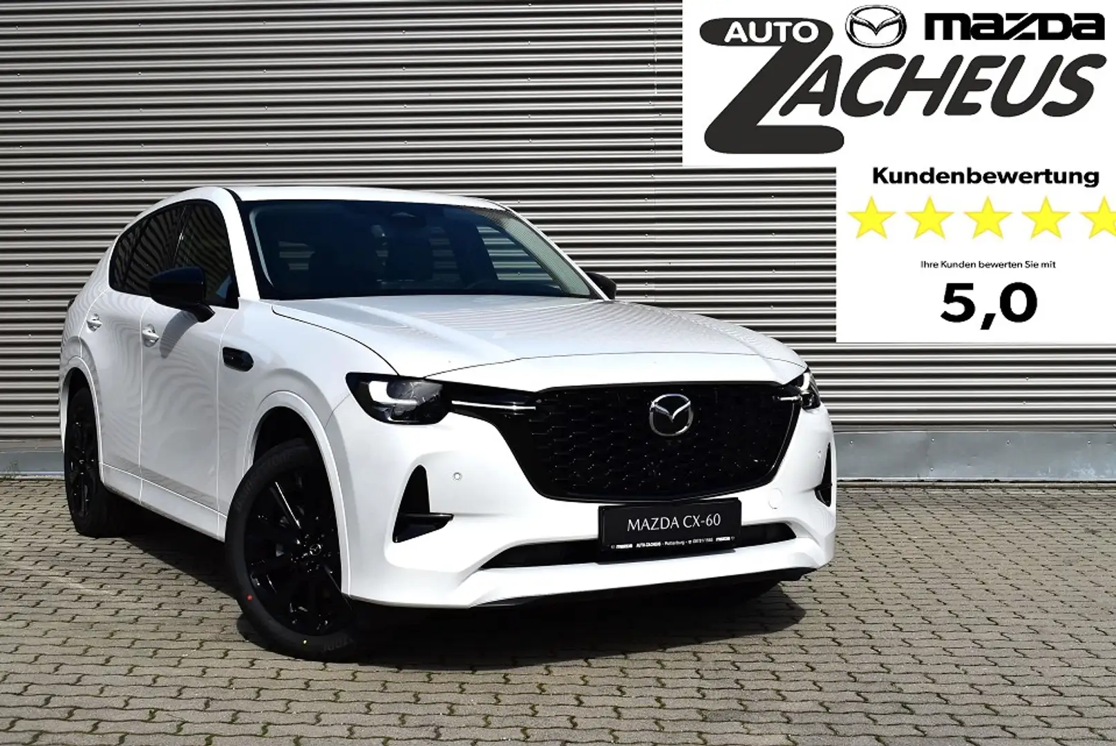 Mazda CX-60 e-SKYACTIV-D 254 Homura Vollausstattung Blanc - 1