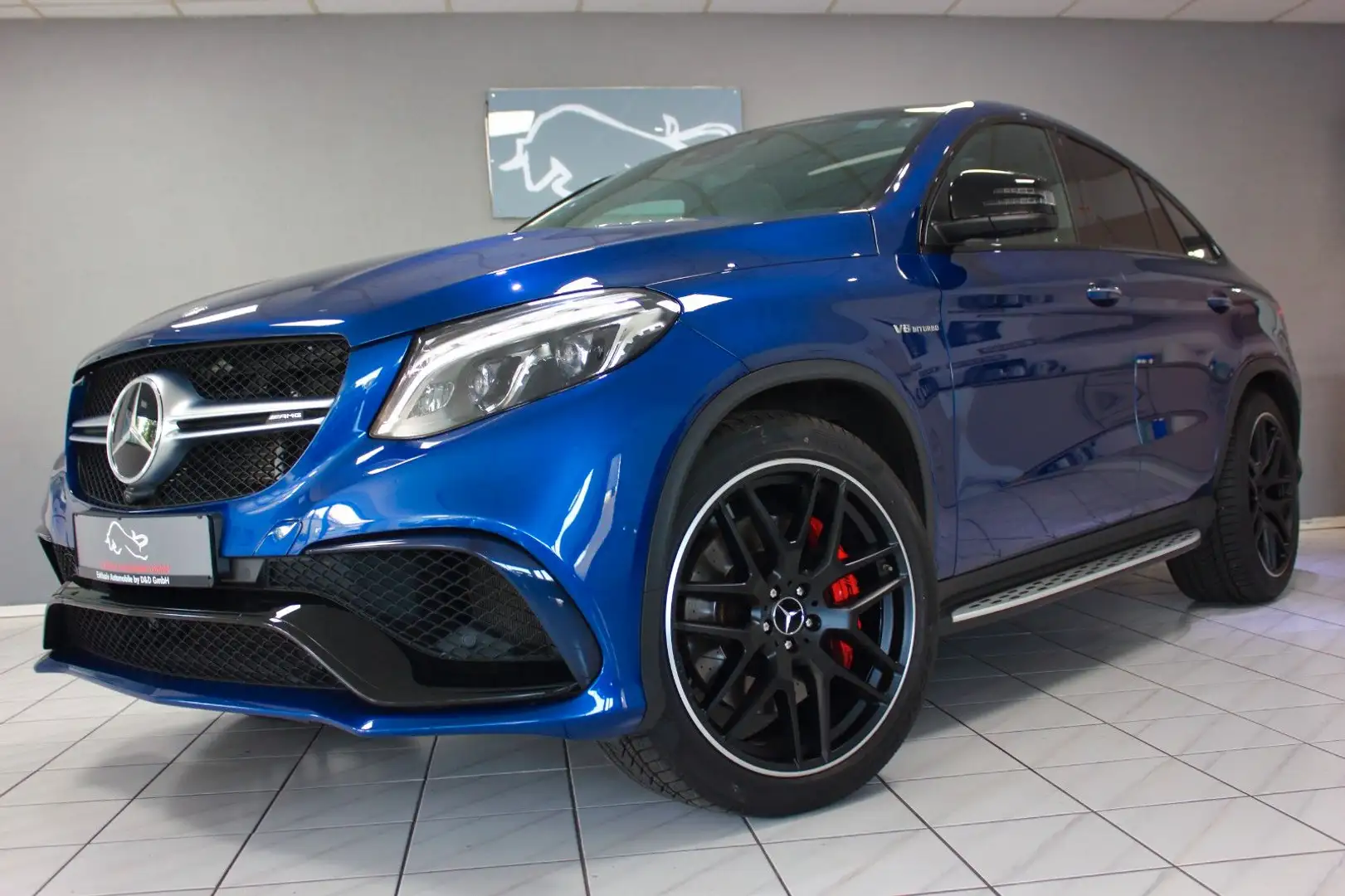 Mercedes-Benz GLE 63 AMG GLE 63 S AMG 4M+ COUPÉ~DEUTSCH+UNFALLFREI+PANO~1 Blauw - 1