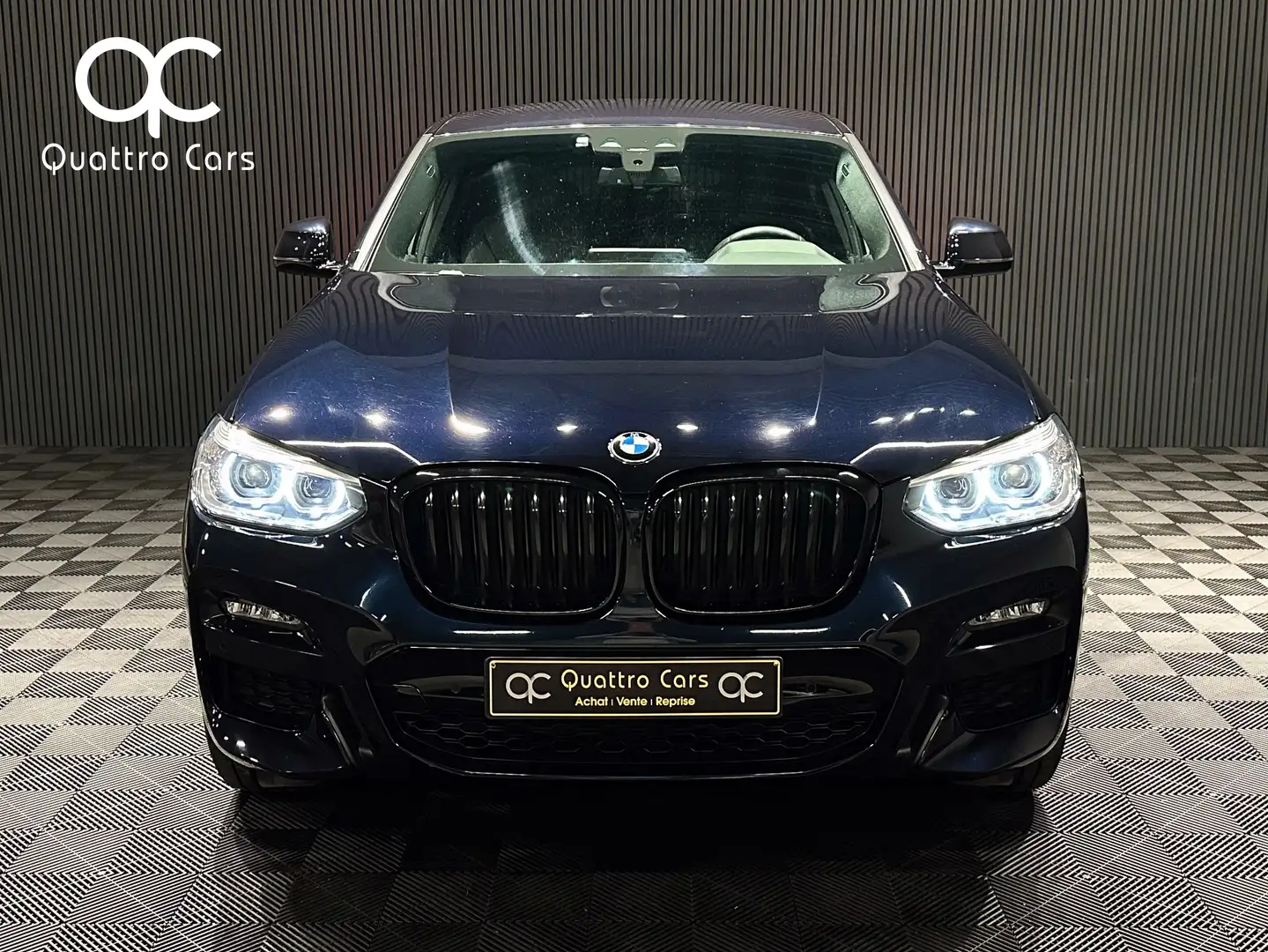 BMW X4 2.0dA xDrive - Pack M - 1ere Main - Carbonschwarz Schwarz - 2