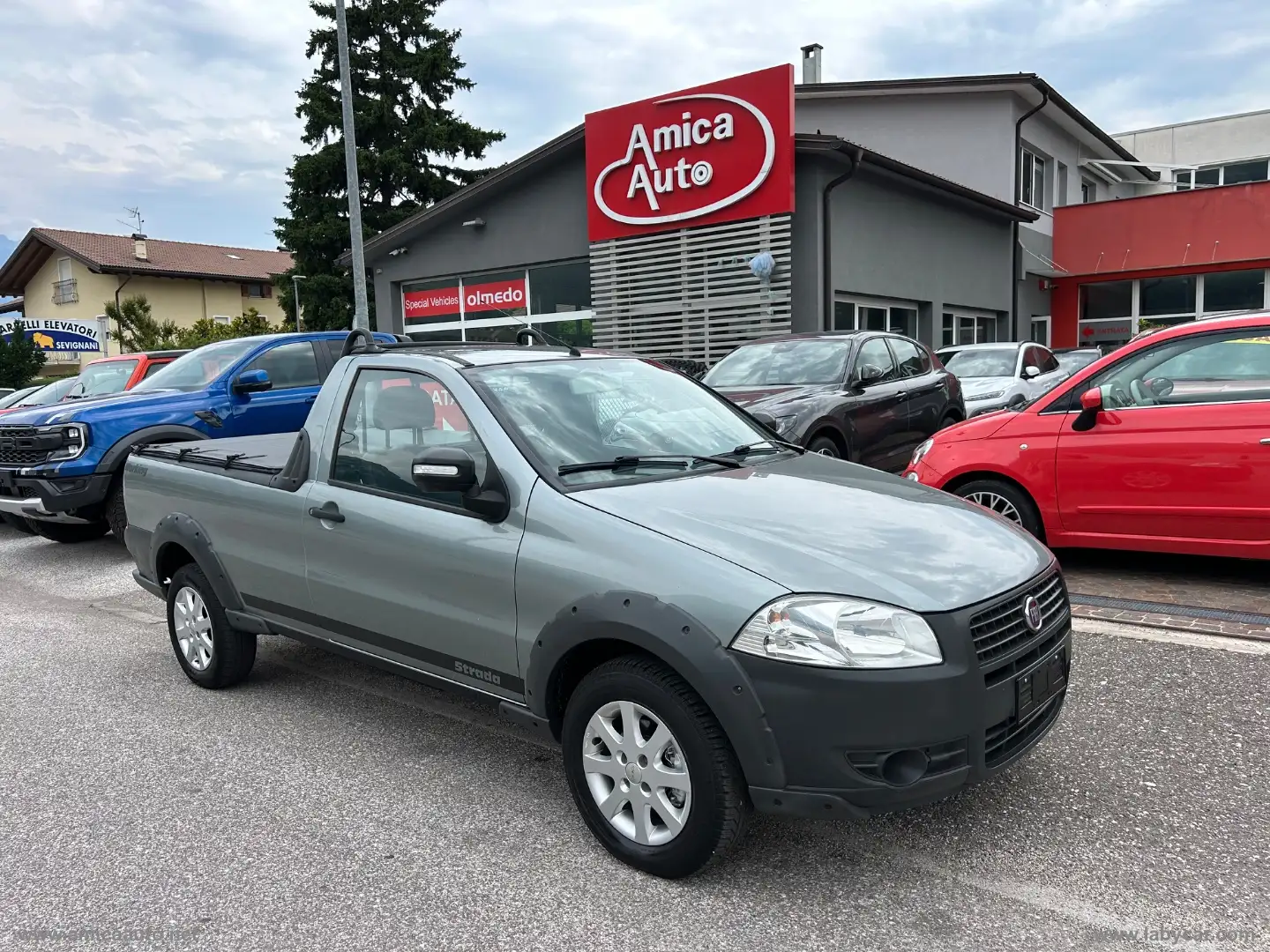 Fiat Strada 1.3 MJT 95CV Pick-up Working DIESEL + INTROVABILE Grigio - 2