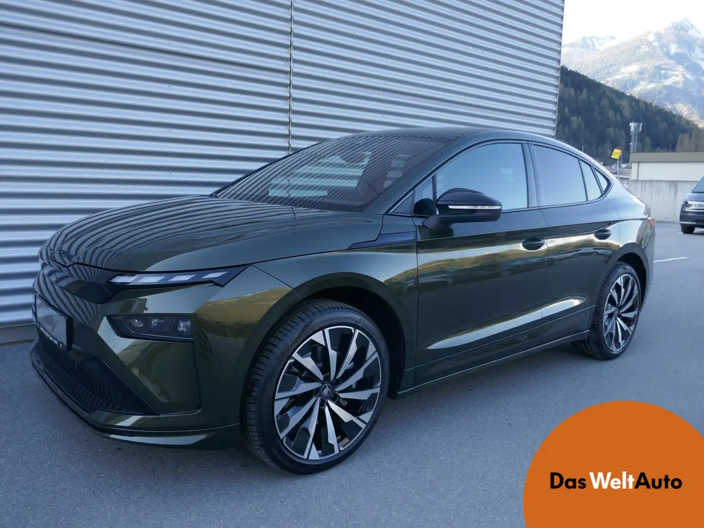 Skoda Enyaq Coupé Sportline 85x Verde - 1
