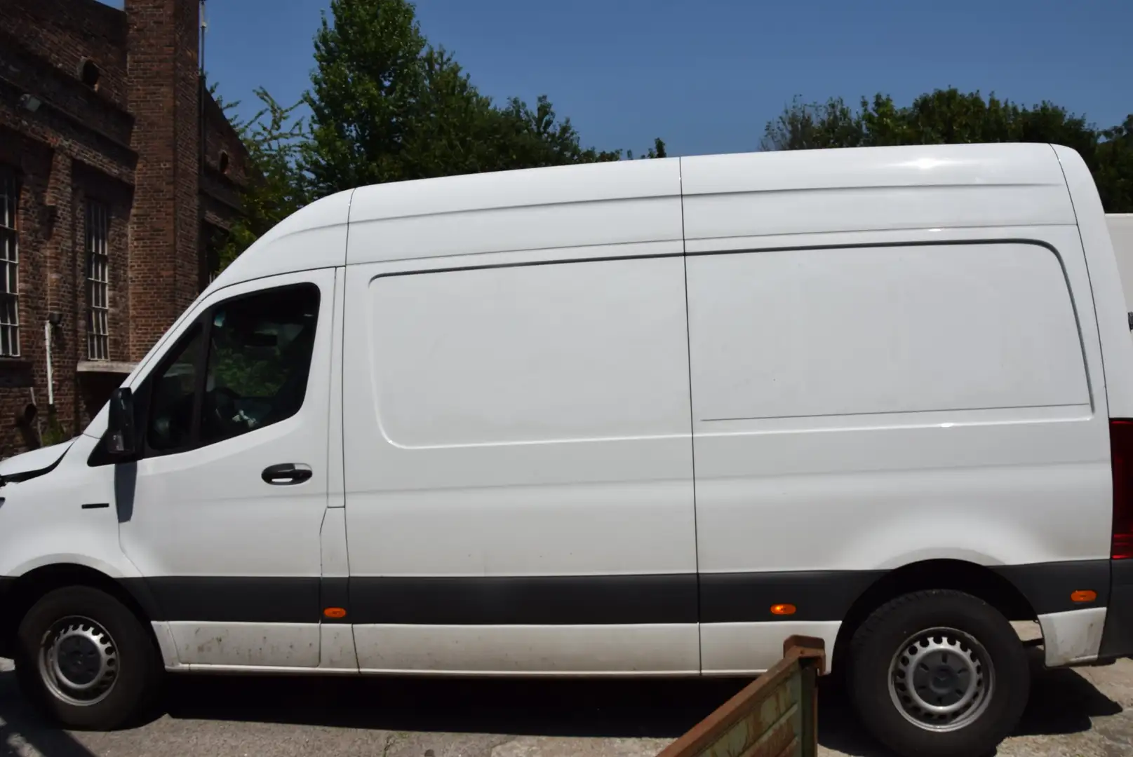 Mercedes-Benz Sprinter eSprinter 312 Hoch Lang Automatik Klima 1. Hand Wit - 2