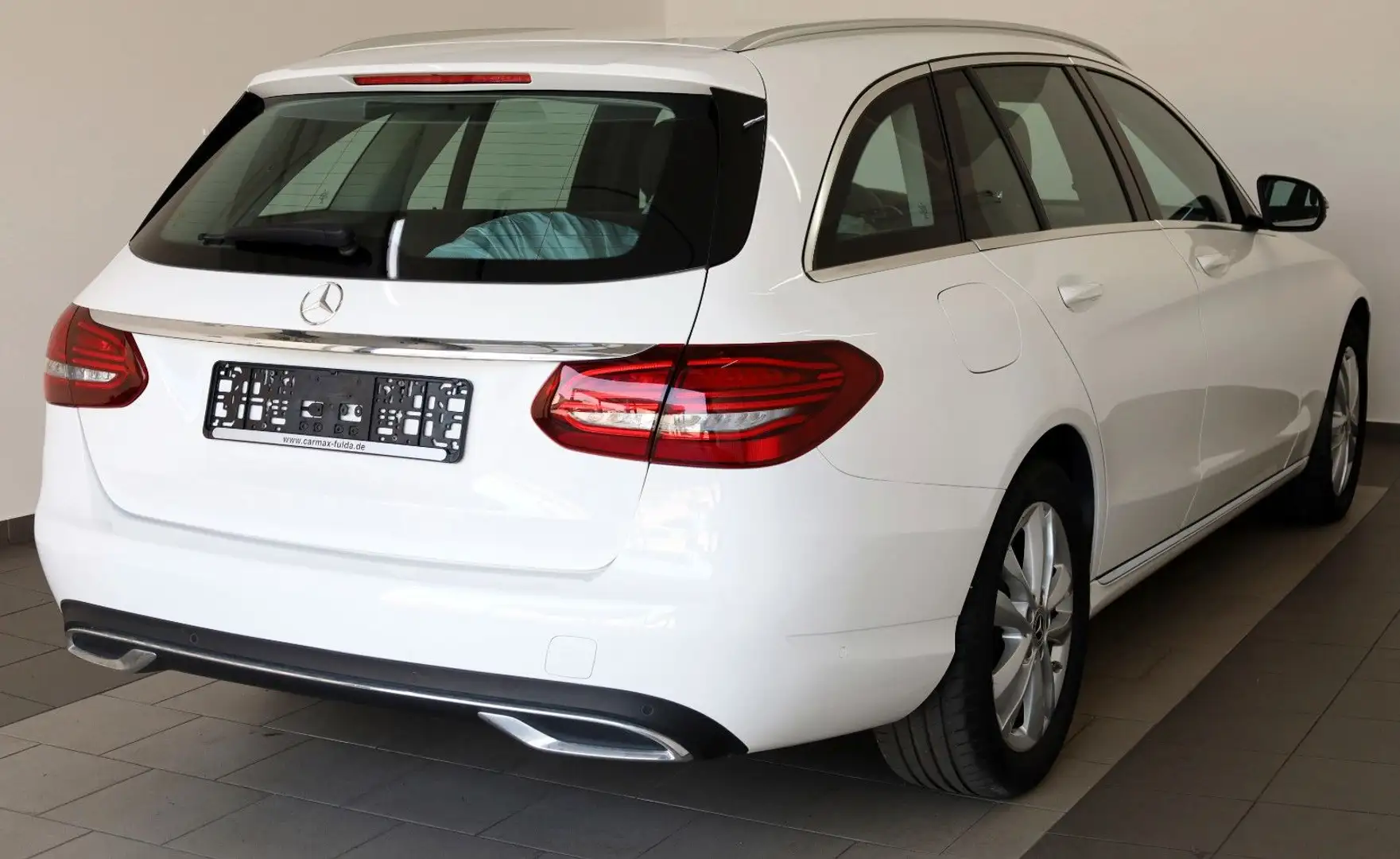 Mercedes-Benz C 200 T 4M T.Leder,Navi,LED,SH,PDC,SR+WR Weiß - 2
