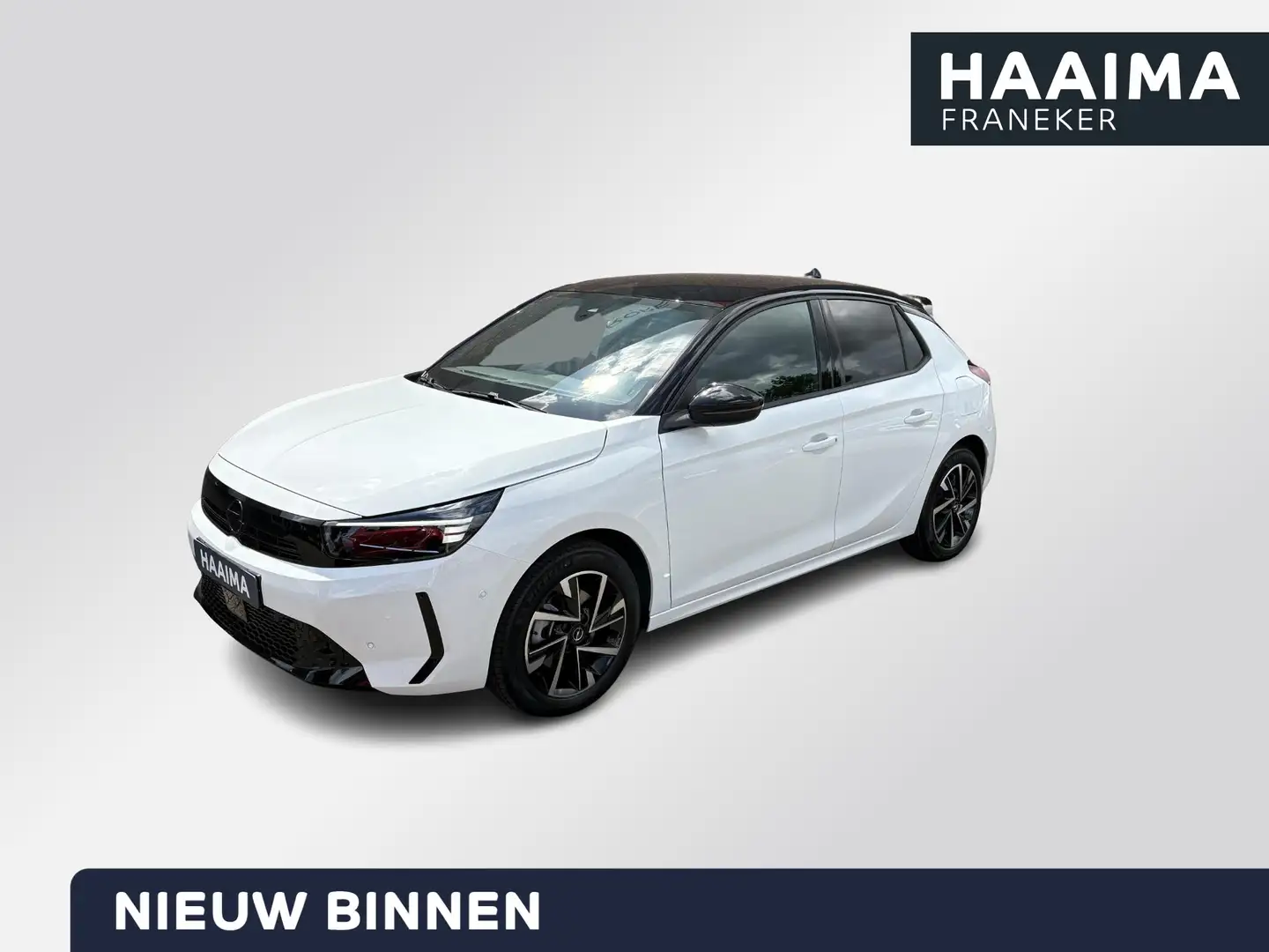 Opel Corsa 1.2 Turbo Hybrid GS 100pk | Automaat | Navigatie | Wit - 1
