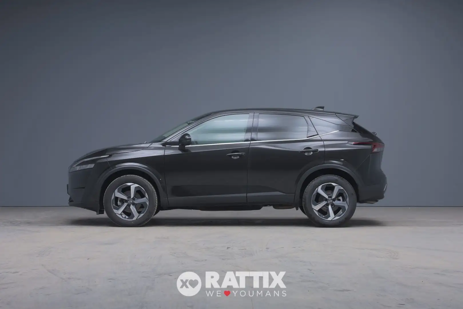 Nissan Qashqai 1.3 Mhev 140CV N-Connecta Nero - 2