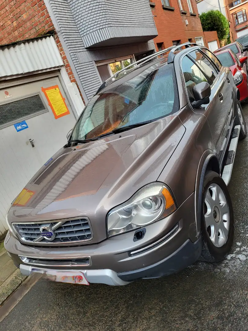 Volvo XC90 2.4 D5 AWD Kinetic Geartronic Gris - 2