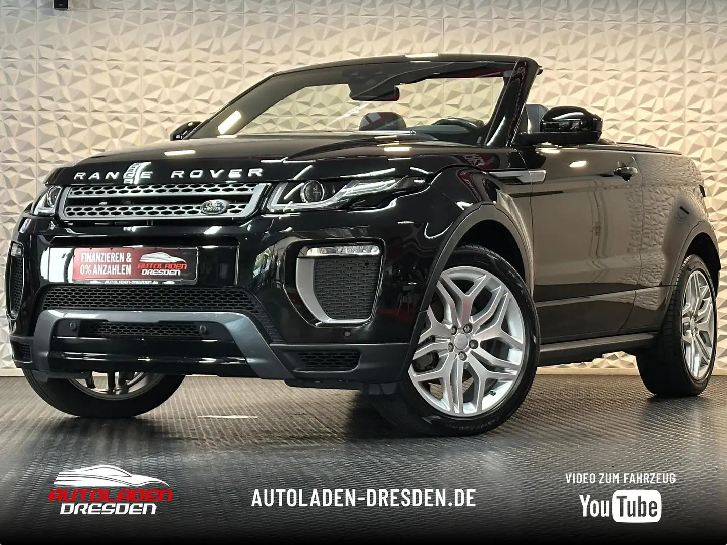 Land Rover Range Rover Evoque Cabrio 2.0Td4 SE DYNAMIC AWD* Black - 1