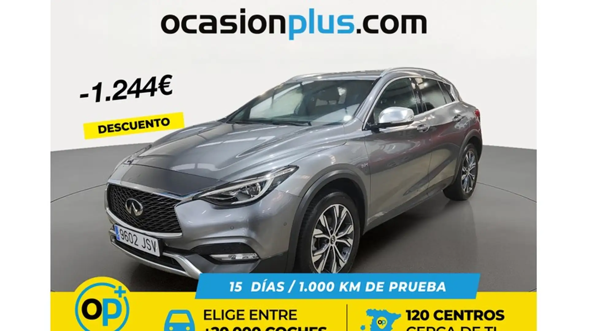Infiniti QX30 2.2d Premium AWD 7DCT Gris - 1
