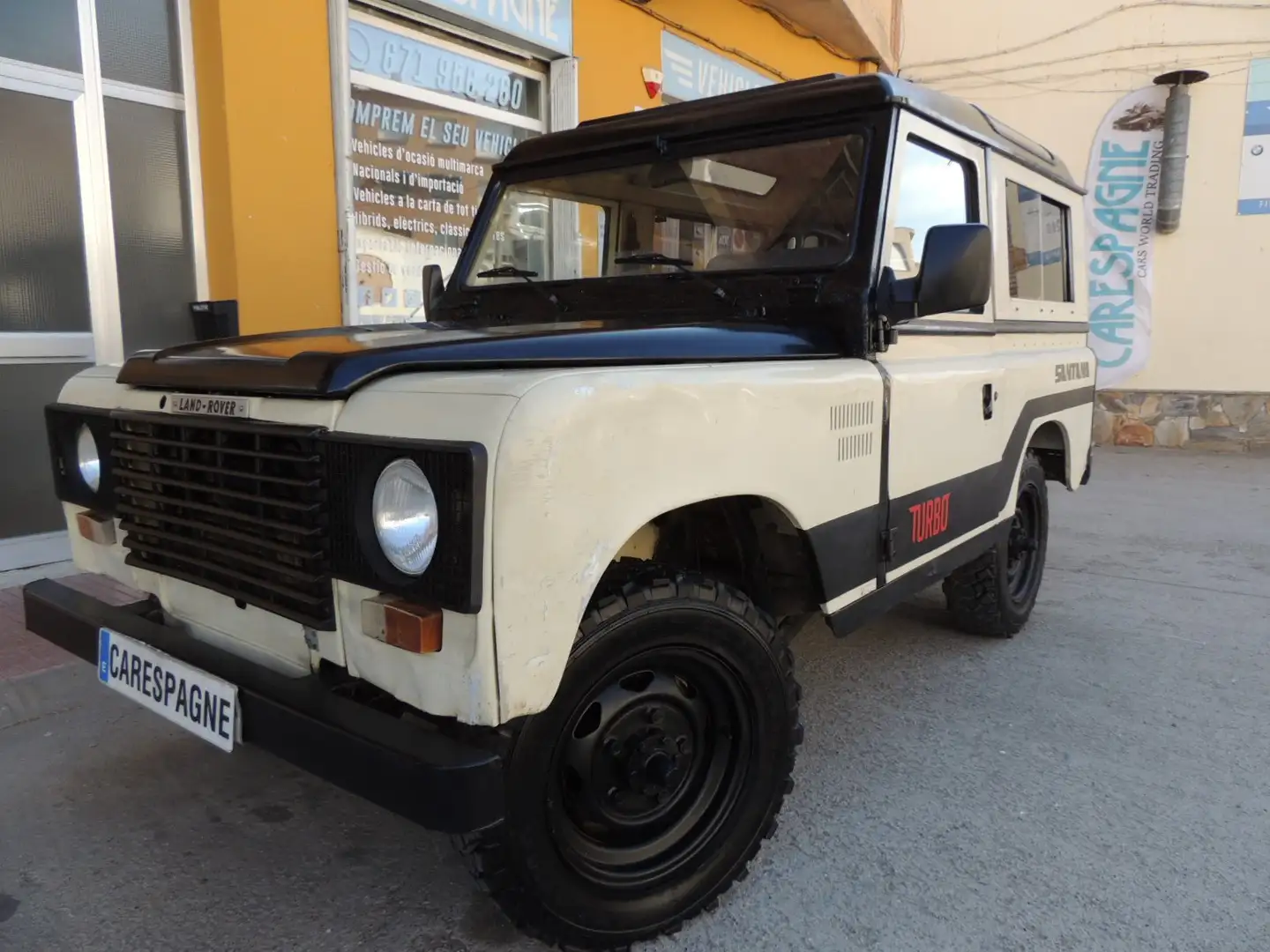 Land Rover Defender Santana 88 Turbo 7 places  5GEARBOX Power Steering Grey - 1