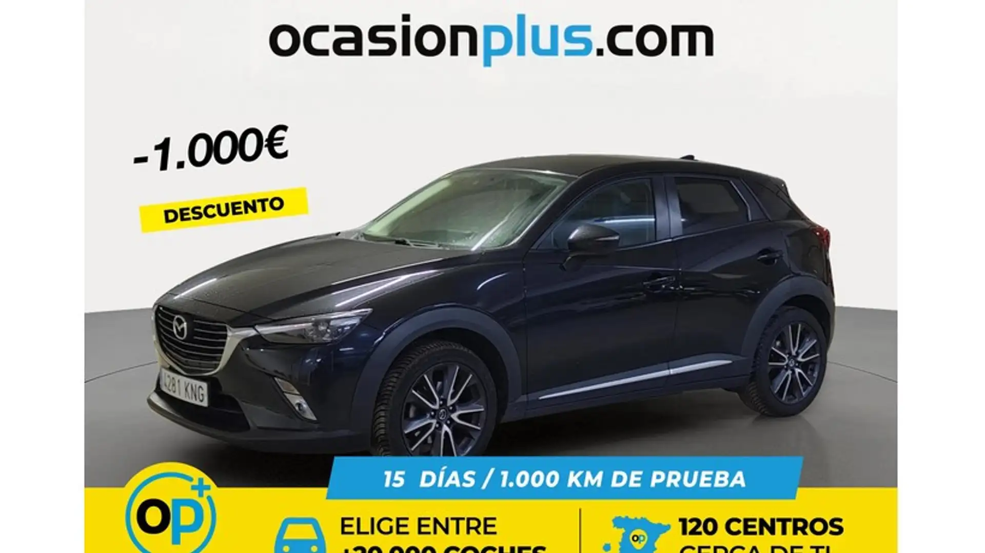 Mazda CX-3 1.5D Luxury 2WD Schwarz - 1