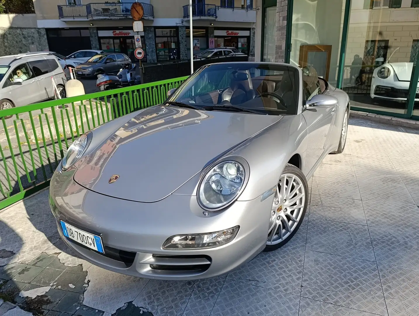 Porsche 991 997 Carrera 4 cabriolet Silber - 1