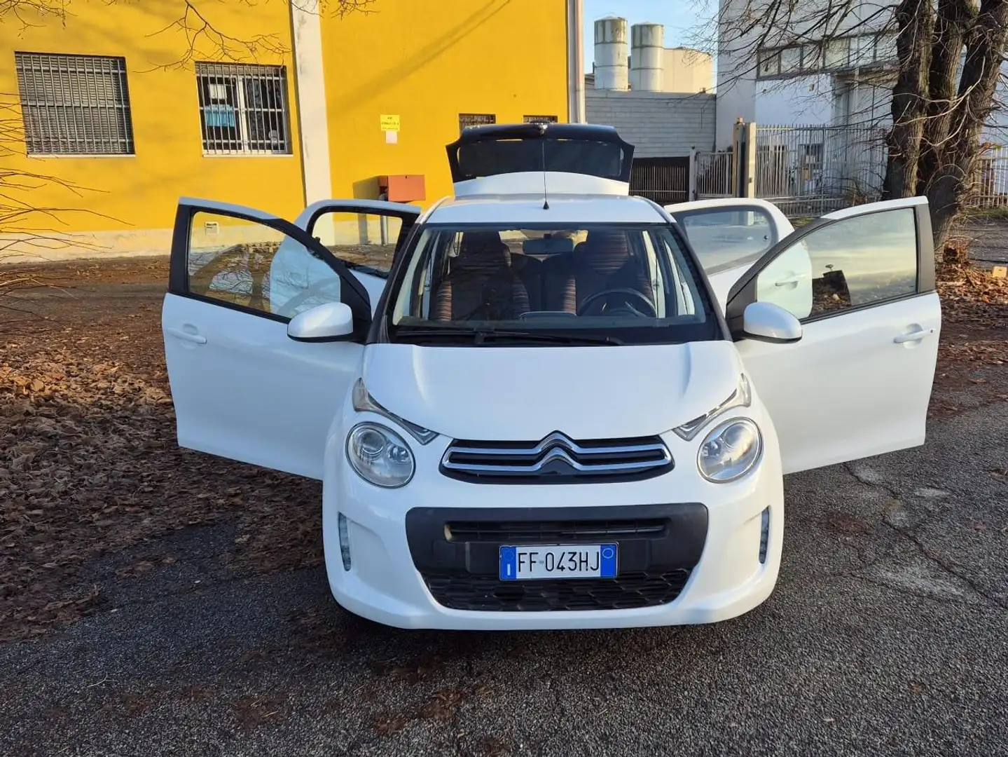 Citroen C1 C1 II 2014 5p 1.0 vti Live E6 Bianco - 1