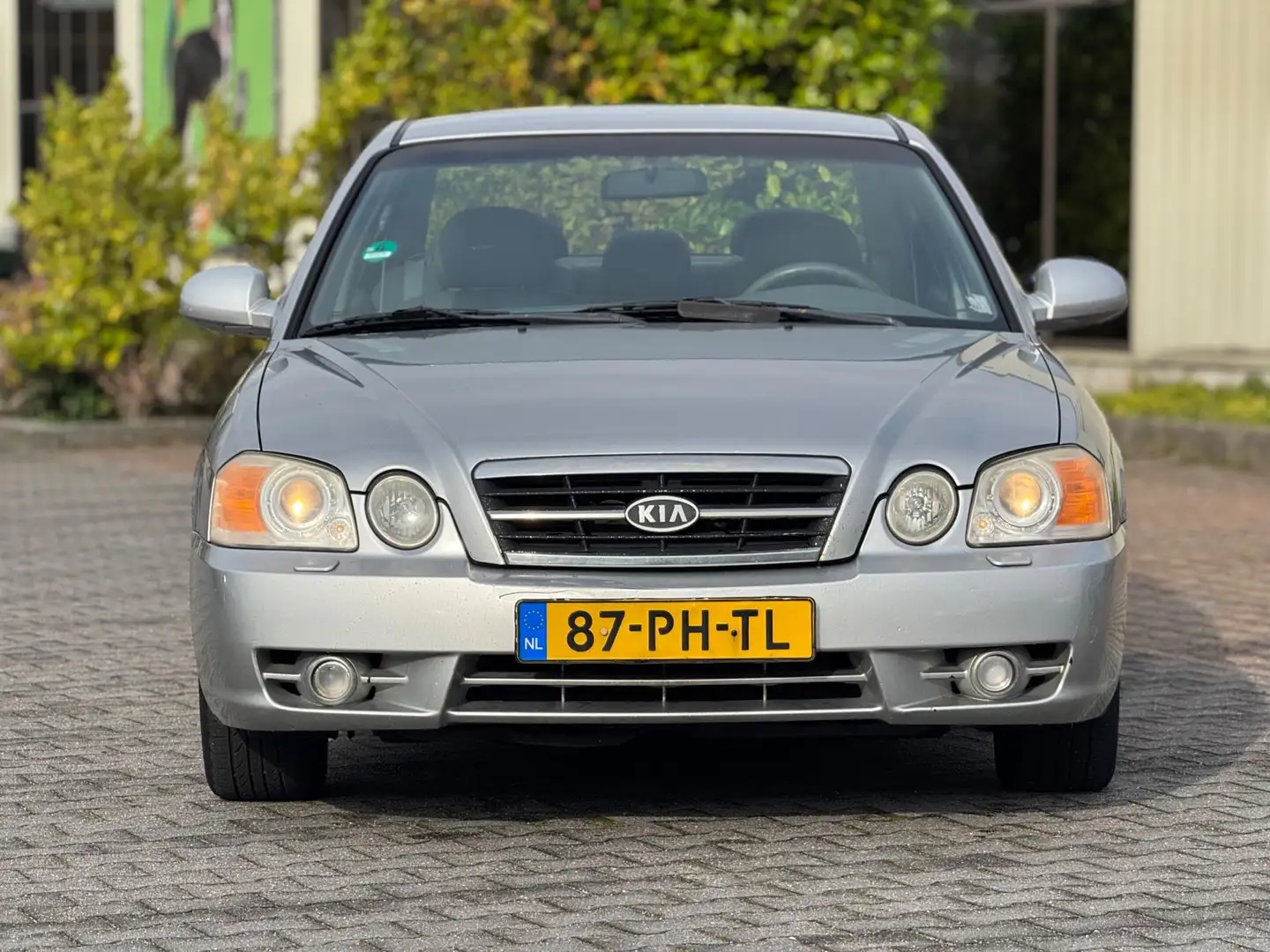 Kia Magentis 2.5 V6 EX Luxe Optima | Leder elektrische stoelen Grijs - 2