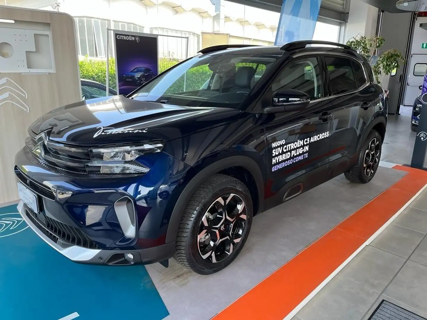 Citroen C5 Aircross C5 Aircross PureTech 130 S&S EAT8 Shine demo 8797 Bleu - 1