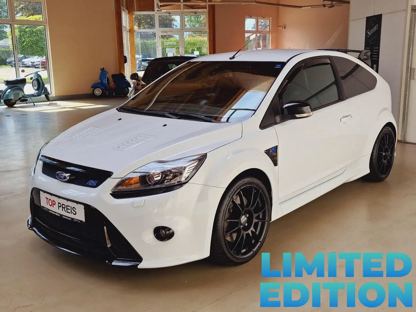 Ford Focus Lim. RS OZ 19Zoll NAVI KAMERA RECARO AUSP. Weiß - 1
