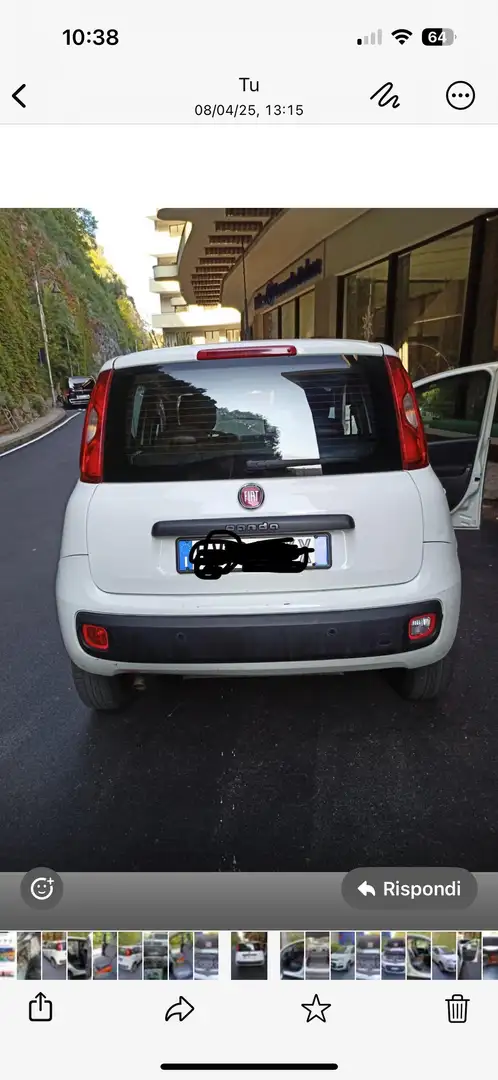 Fiat New Panda grigio e nero - 1