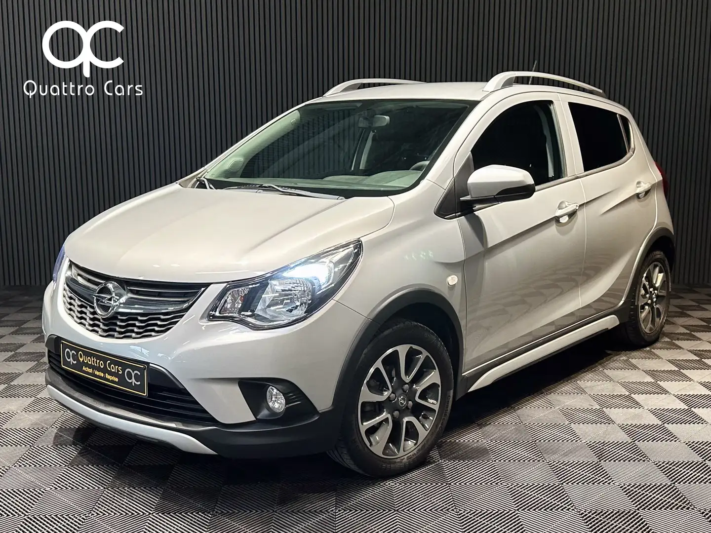 Opel Karl Rocks 1.0i Car play - 1ere Main - Historique Opel Grigio - 1