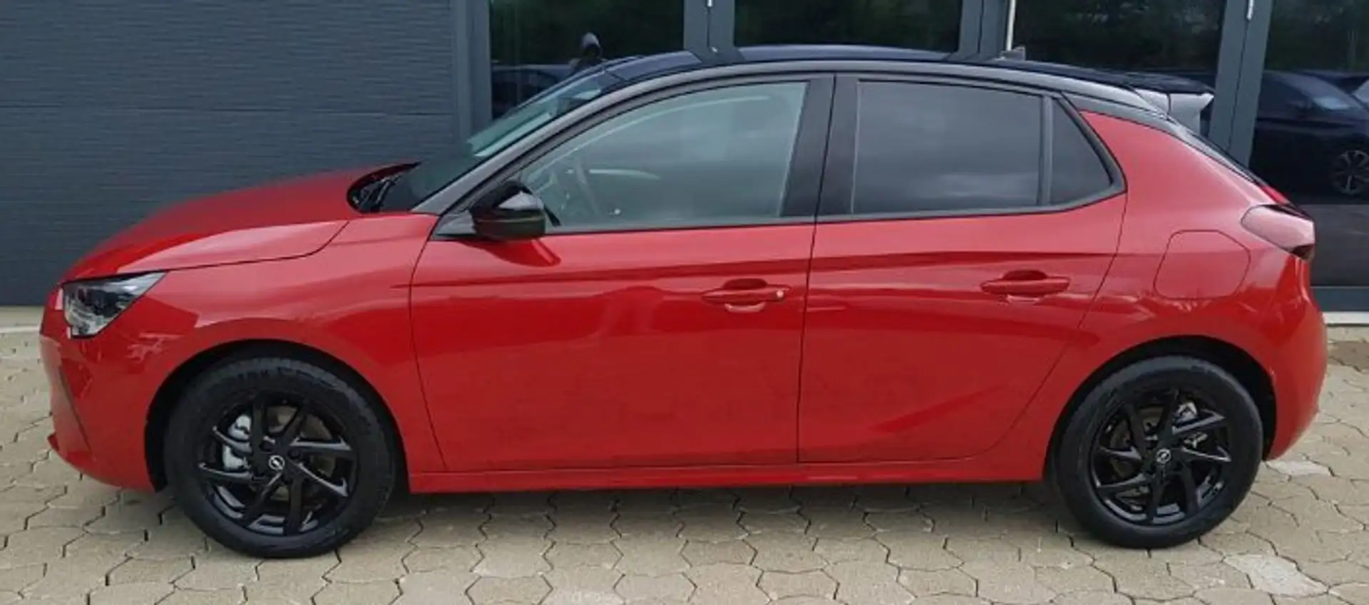 Opel Corsa Edition 2 Farb-Lackierung Rouge - 1