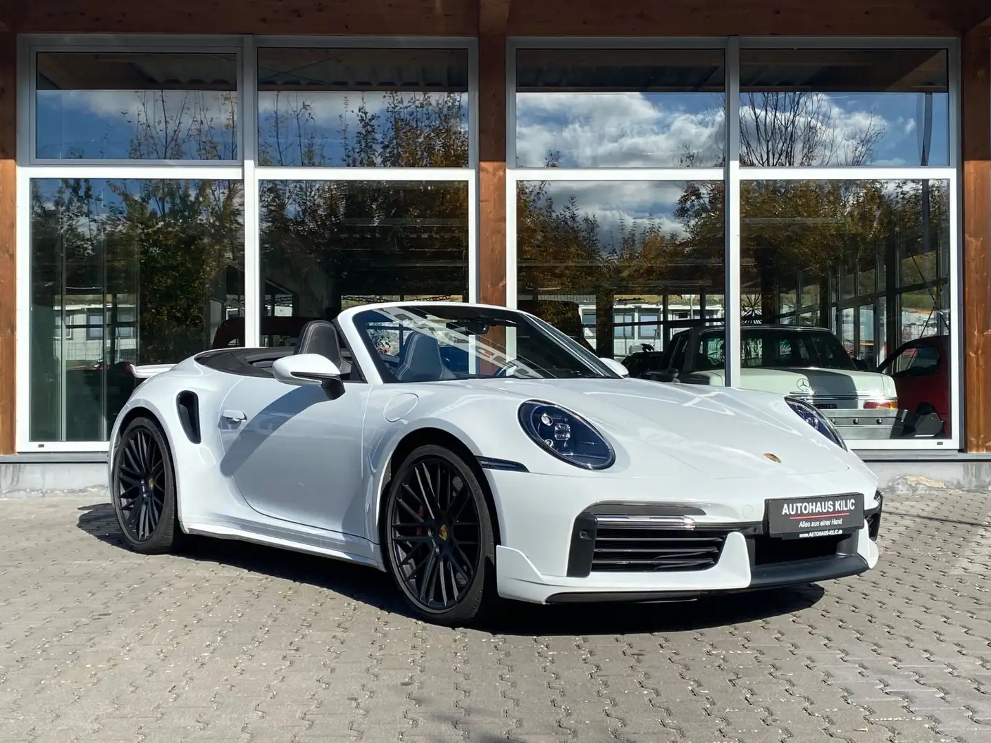 Porsche 992 911 Turbo Cabriolet SportDesign Aero-Kit Weiß - 1