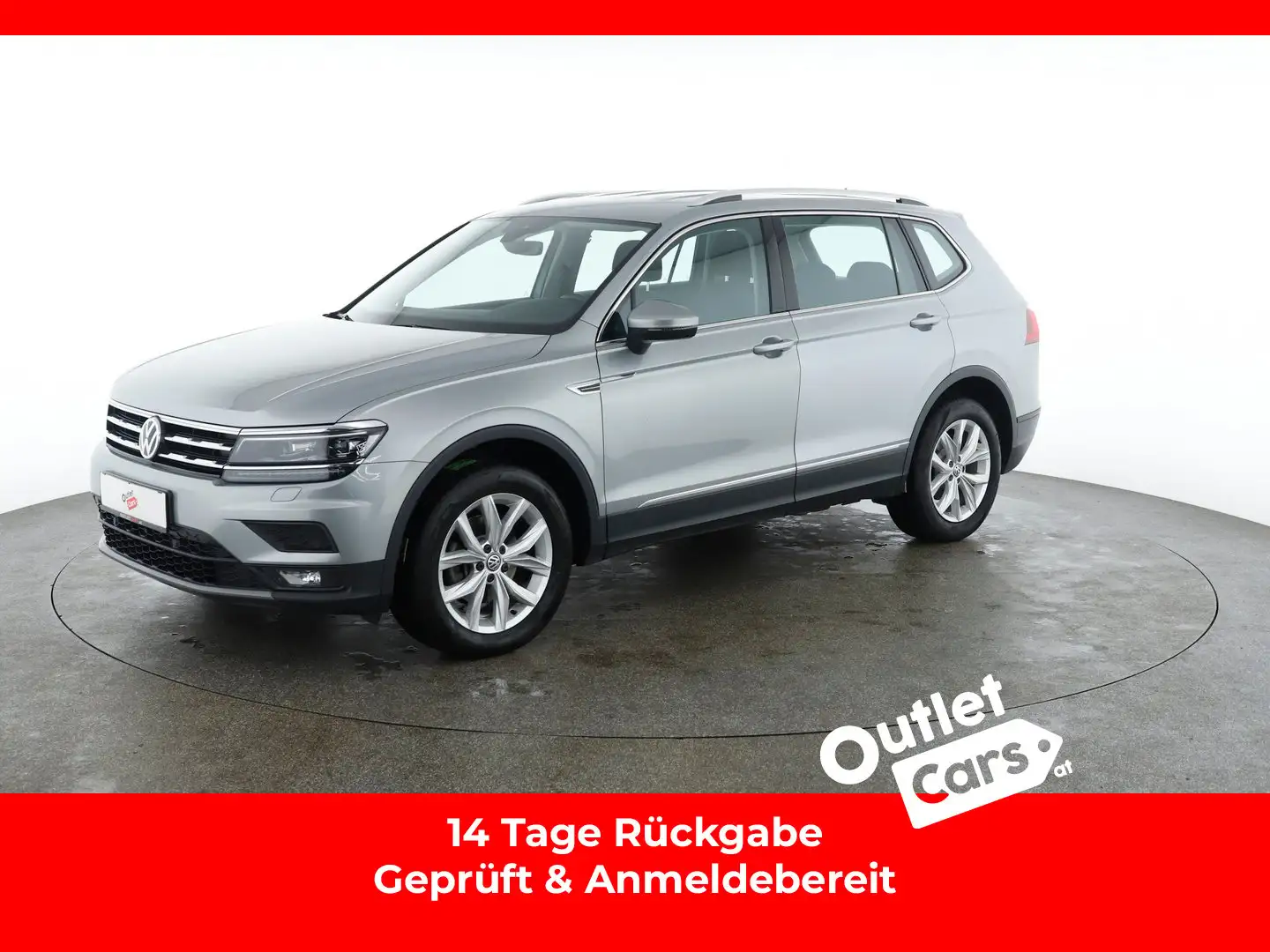 Volkswagen Tiguan Allspace Comfortline TDI Silber - 1