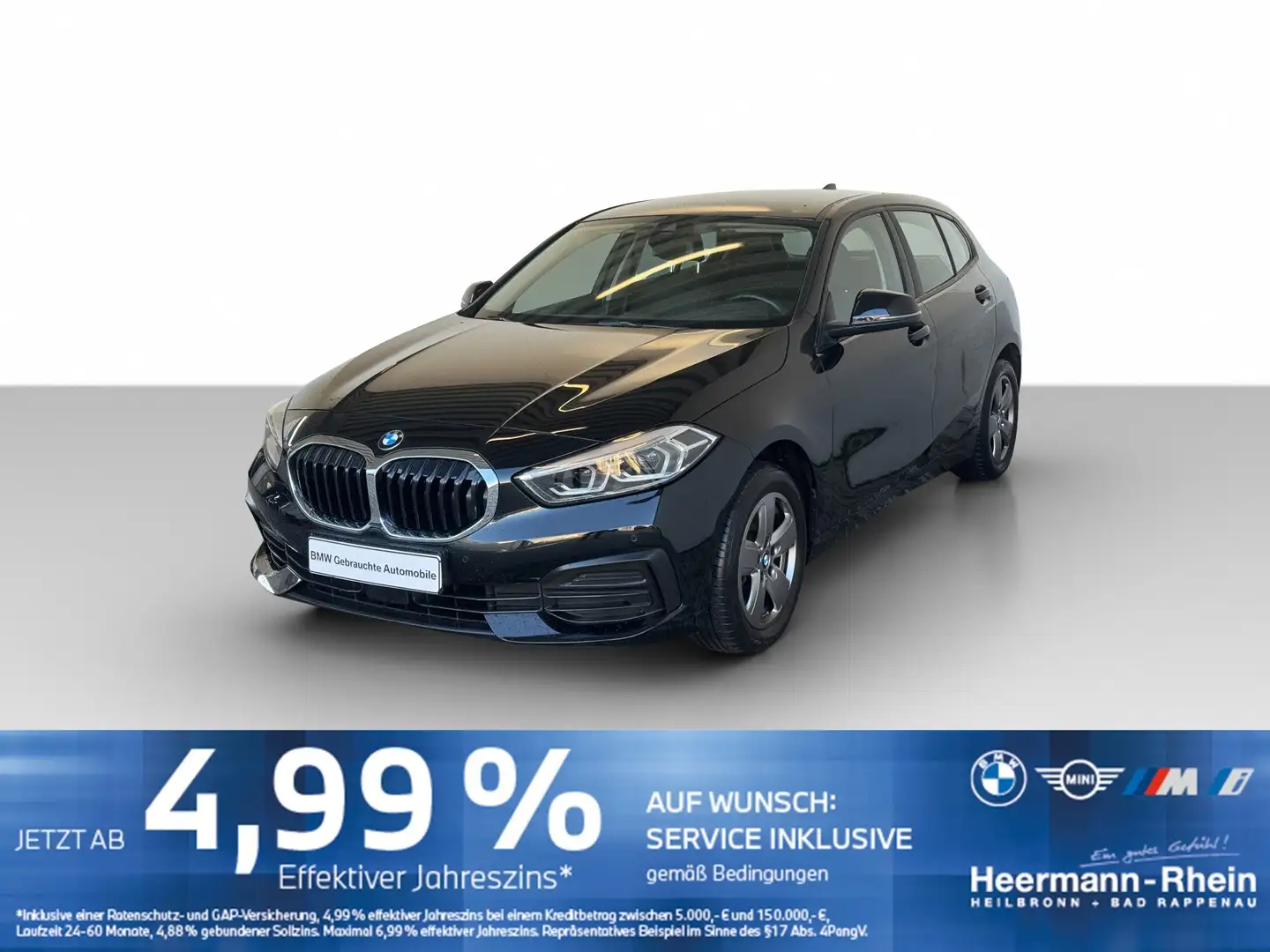 BMW 118 i 5-trg.(F40) Advantage LiveCock.PDC.LED.SHZ. Schwarz - 2