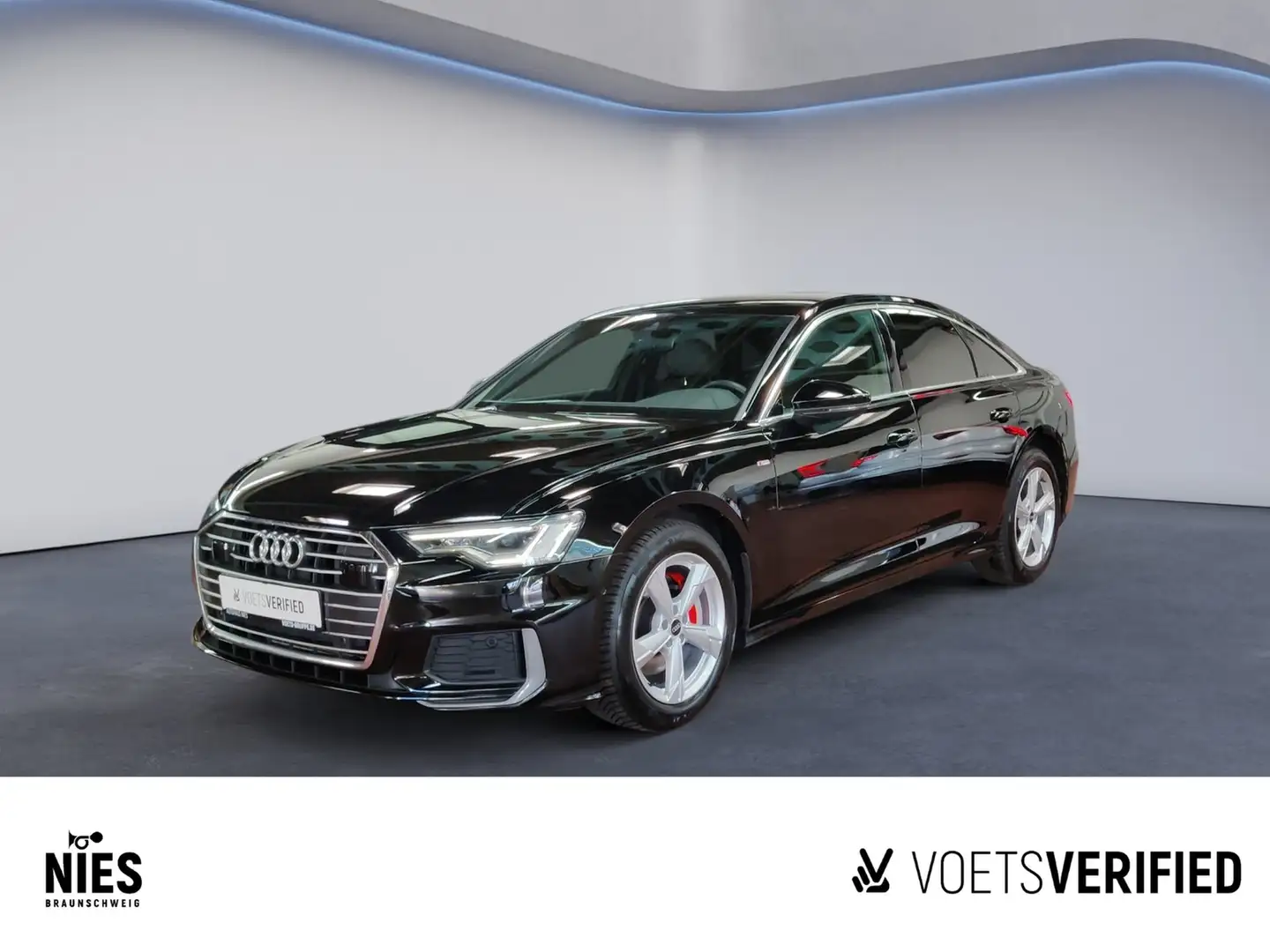 Audi A6 Limousine Advanced 45 TFSI MATRIX-LED+RearView+... Czarny - 1
