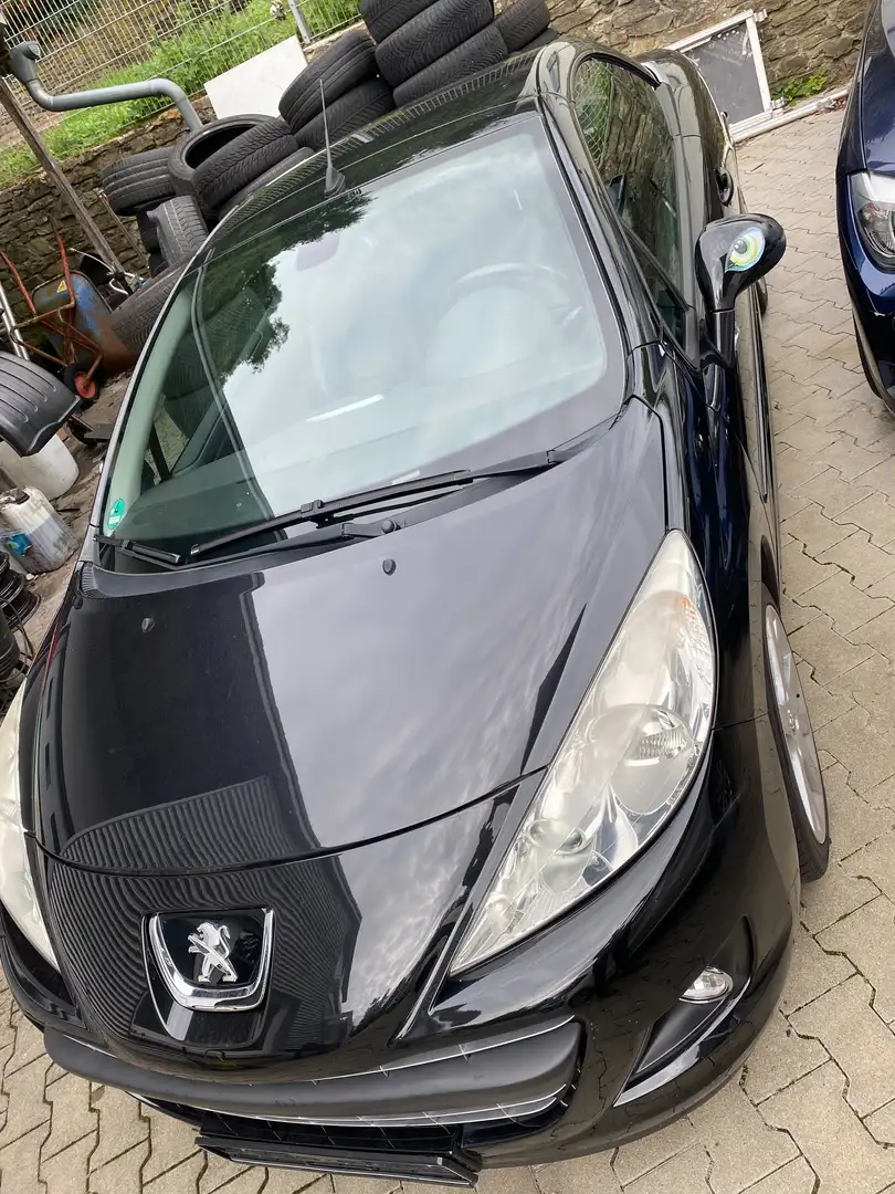 Peugeot 207 CC 1.6 Platinum Scheckheft Tuv 10/26 Leder Shz 2Hd Noir - 2