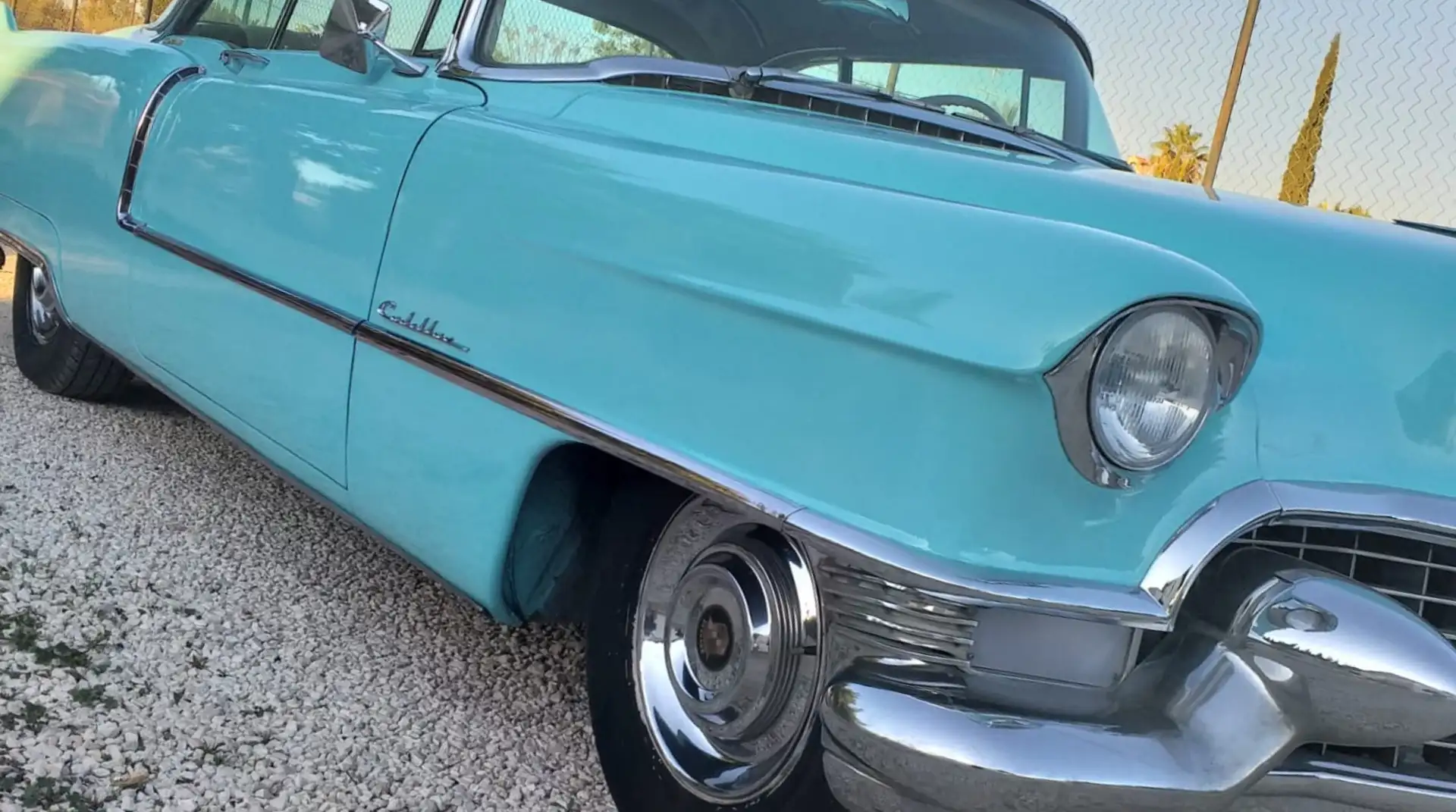 Cadillac Deville Coupe Albastru - 1
