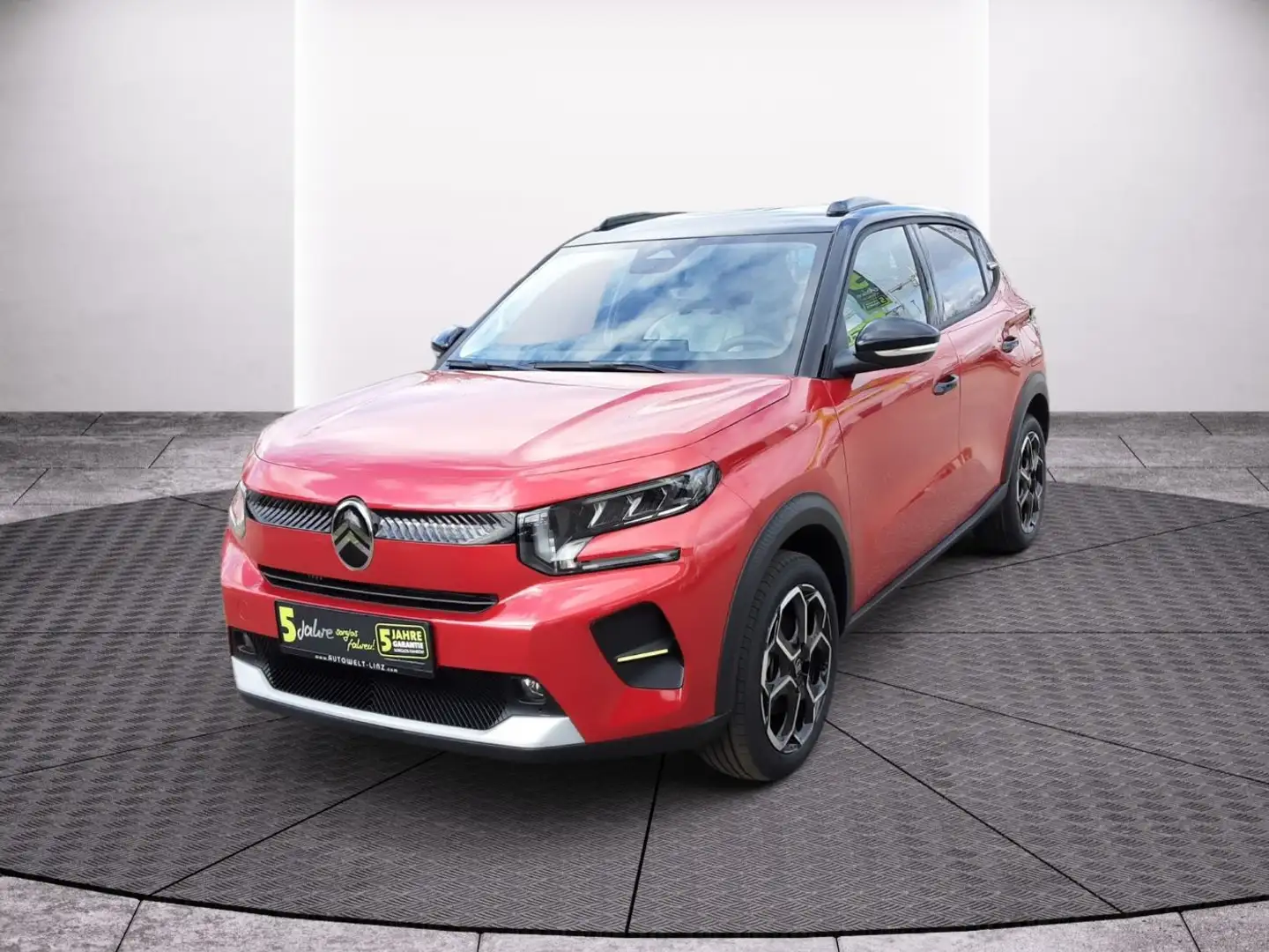 Citroen C3 Turbo 100 PS Max LED+Navi+Kam.+KlimaA+PDC+HUD Rot - 2